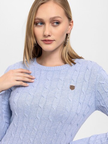 Pull-over Antioch en bleu