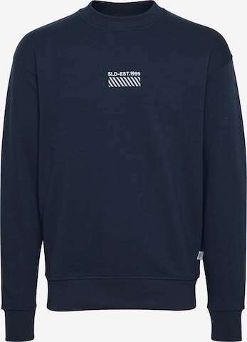 !Solid Sweater 'SDRubio' in Blue: front