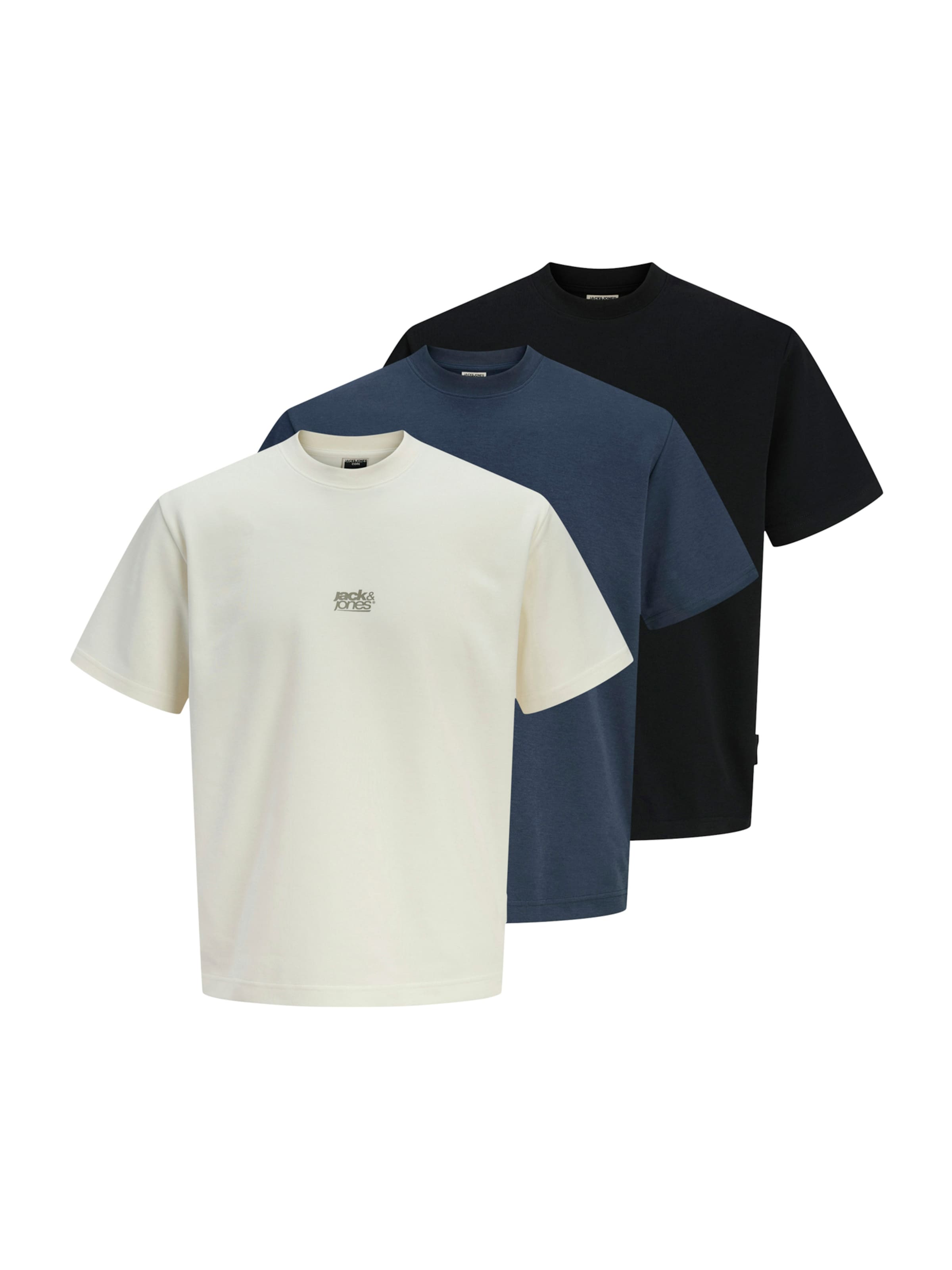 mėlyna JACK & JONES Marškinėliai 'JCOBREEZE': priekis