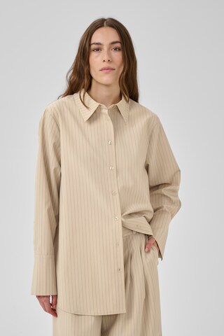 My Essential Wardrobe Blouse 'VittaMW' in Brown: front