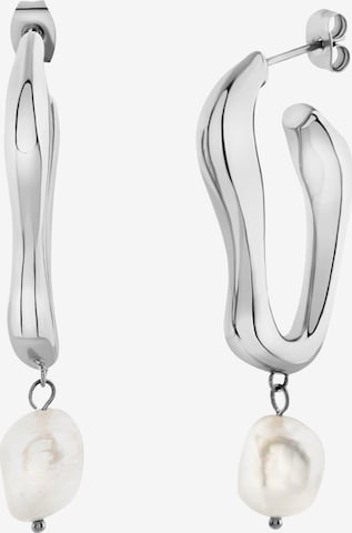Breil Earrings in Silver: front