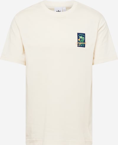 ADIDAS ORIGINALS T-Shirt 'OLL' in marine / grün / orange / wollweiß, Produktansicht