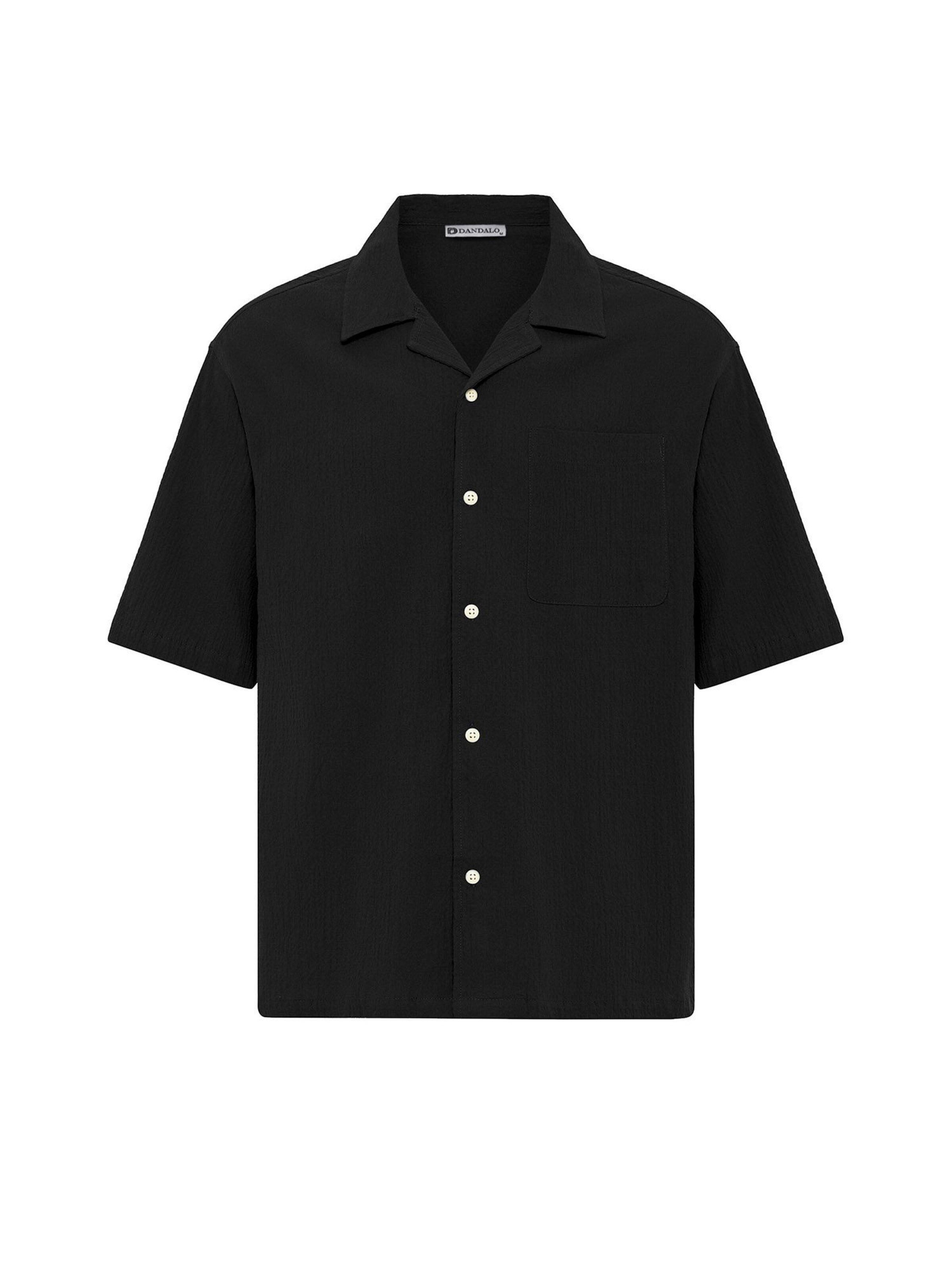 Dandalo - Comfort Fit Camisa em preto: frente