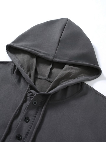 YOUTHUP Athletic Sweatshirt in Grey