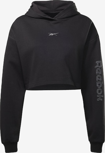 Reebok Sport Sportska sweater majica u siva / crna, Pregled proizvoda
