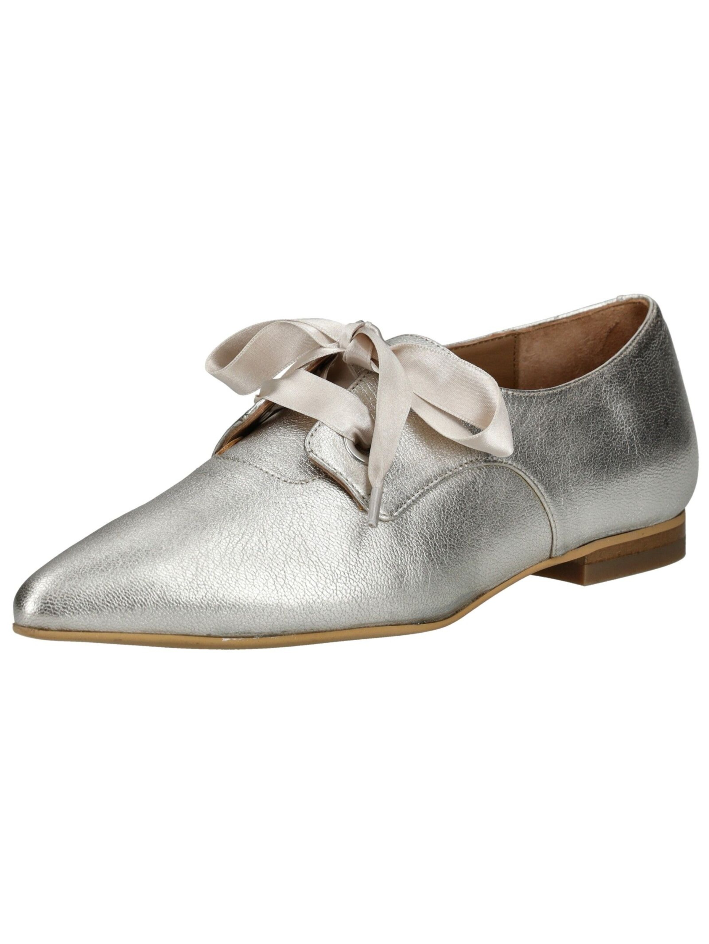 FLY LONDON Lace-up shoe in Silver: front