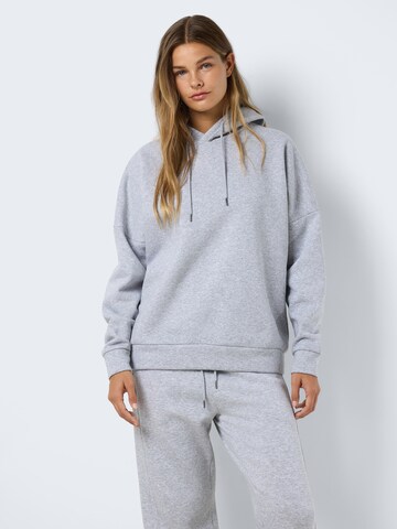 Sweat-shirt 'NMALDEN' Noisy may en gris