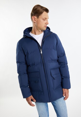 DreiMaster Maritim Winter Jacket in Blue: front