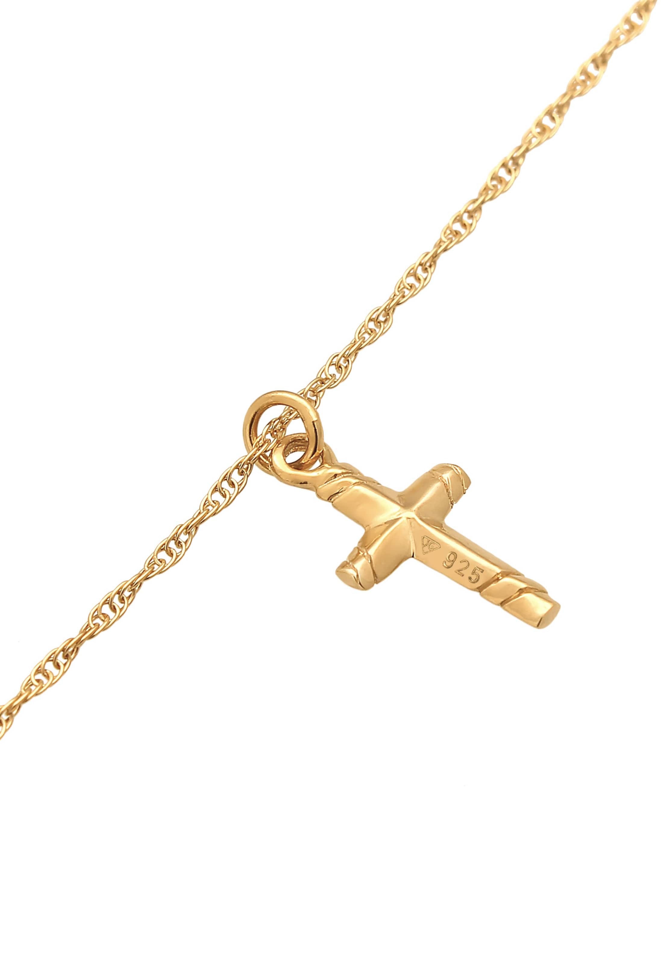 ELLI Necklace 'Kreuz' in Gold