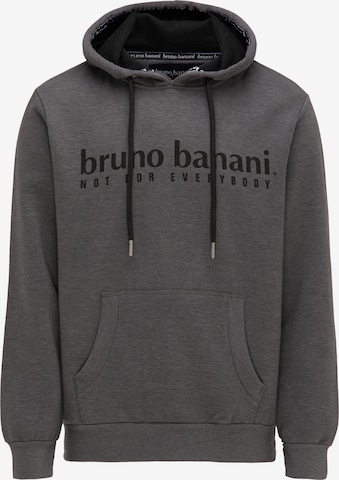 Sweat-shirt 'Daniels' BRUNO BANANI en gris : devant