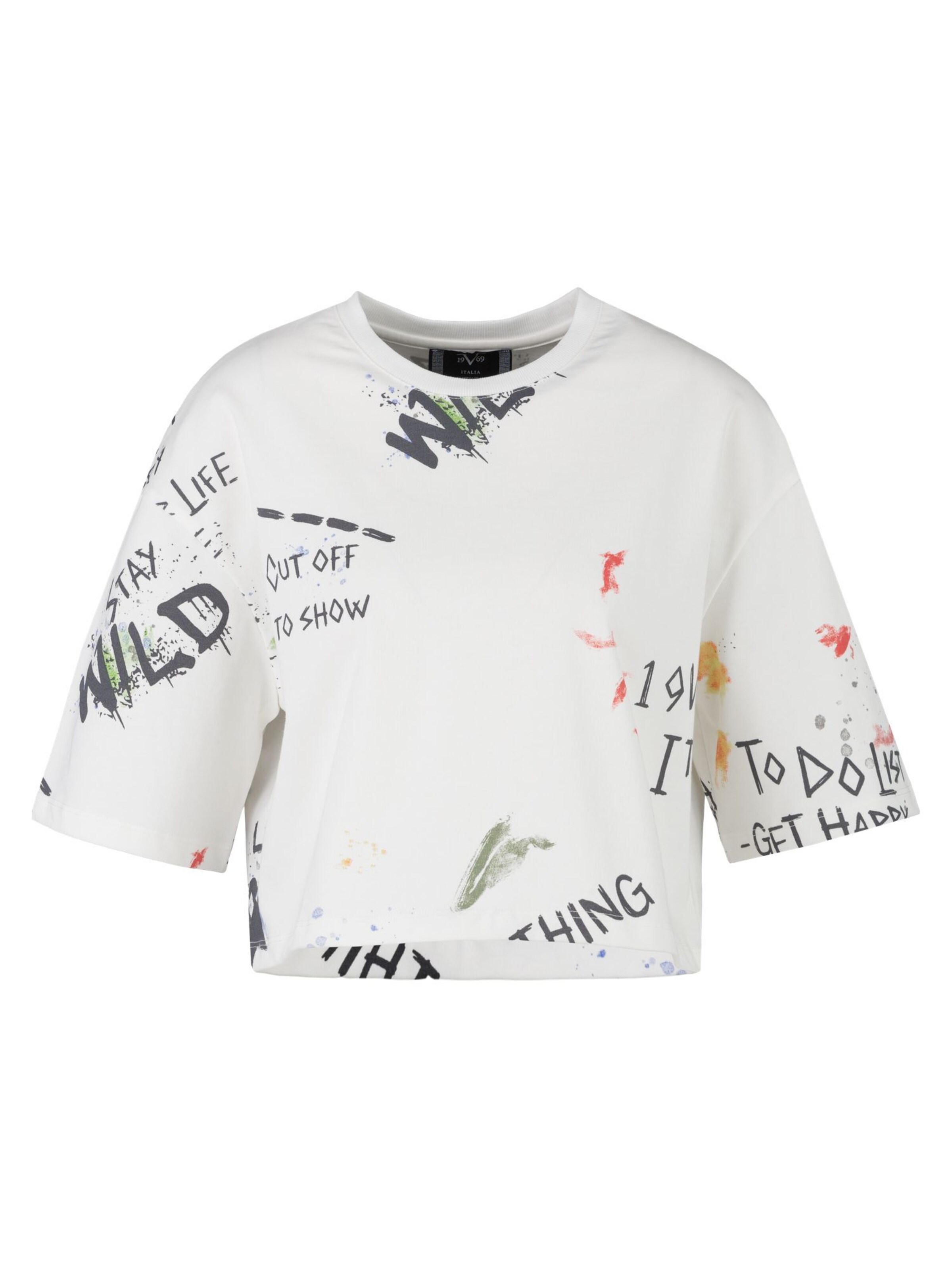 19V69 ITALIA Póló 'Baby' - fehér: elől