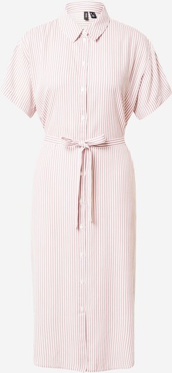 VERO MODA Košeľové šaty 'BUMPY' - rosé / biela, Produkt