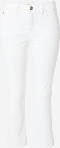 Cartoon tavaline Teksapüksid, värv valge: eest vaates