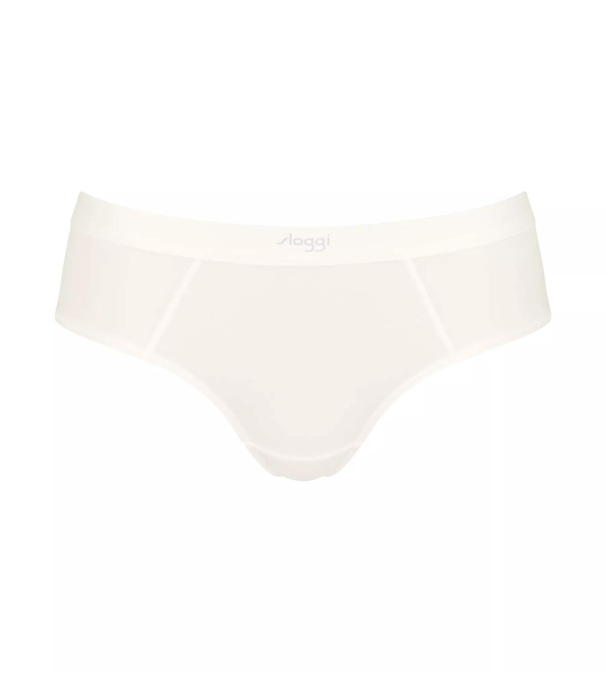 Slip &#x27;EVER&#x27; di SLOGGI in bianco: frontale