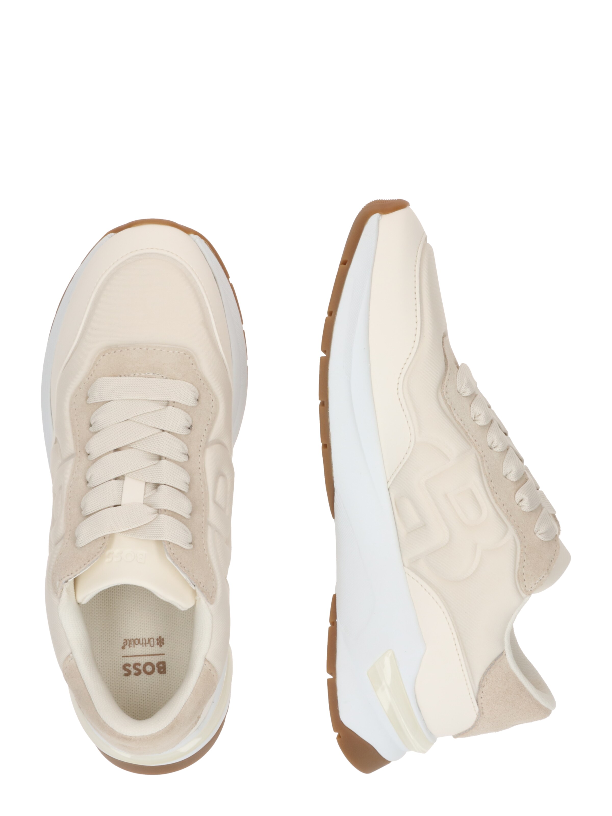 BOSS Низкие кроссовки 'Skylar' в Белый