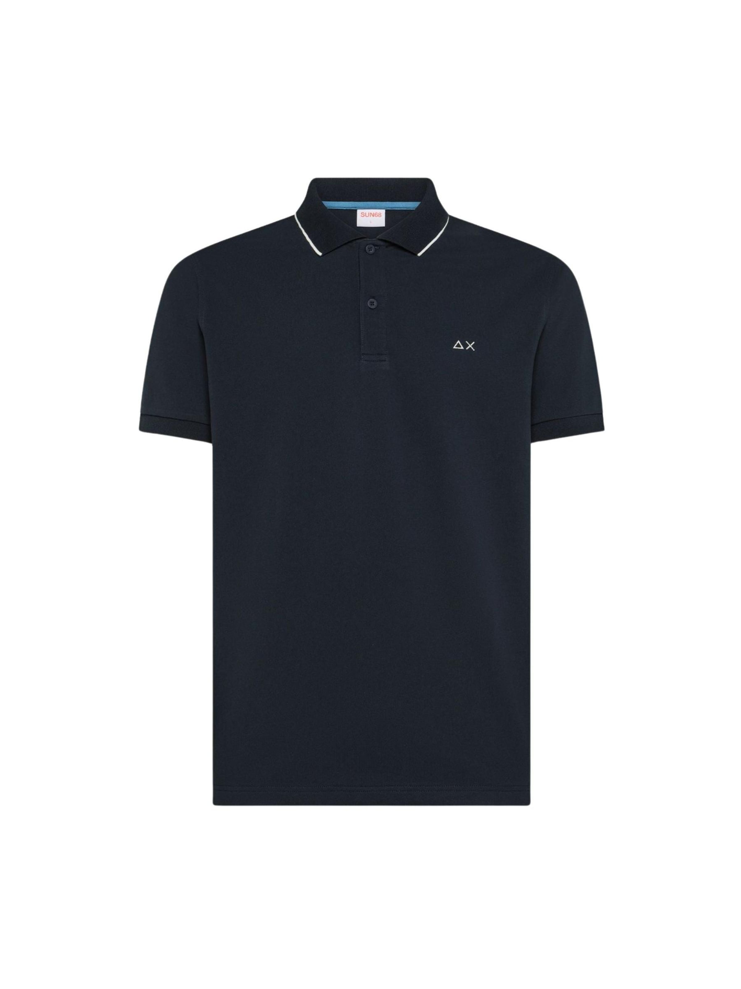 T-Shirt SUN68 en bleu : devant