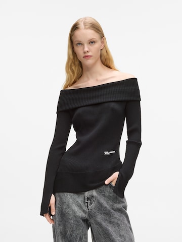 KARL LAGERFELD JEANS Paita värissä musta: etupuoli