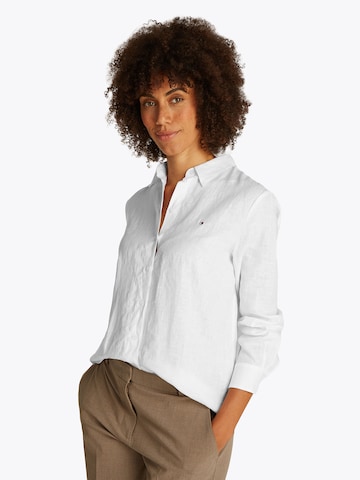 TOMMY HILFIGER Blouse 'ESS' in White: front