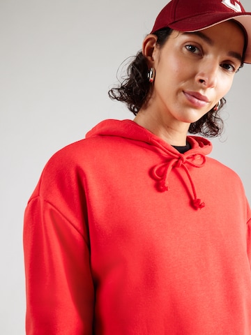 PIECES Sweatshirt 'PCCHILLI' i röd
