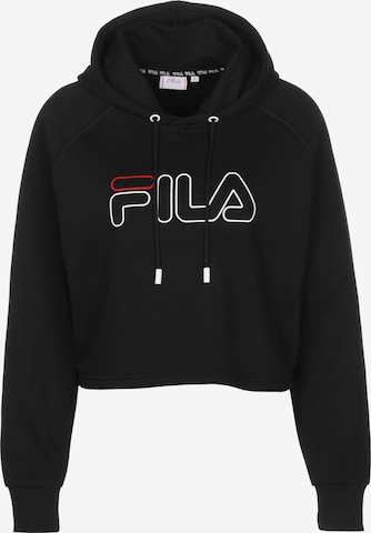 FILA Athletic Sweatshirt in Black: front