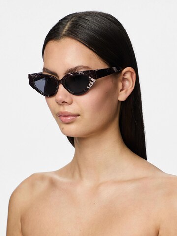 PIECES Sunglasses 'PCLana' in Black