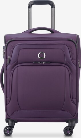 Delsey Paris Trolley 'Optimax Lite ' in Lila: predná strana