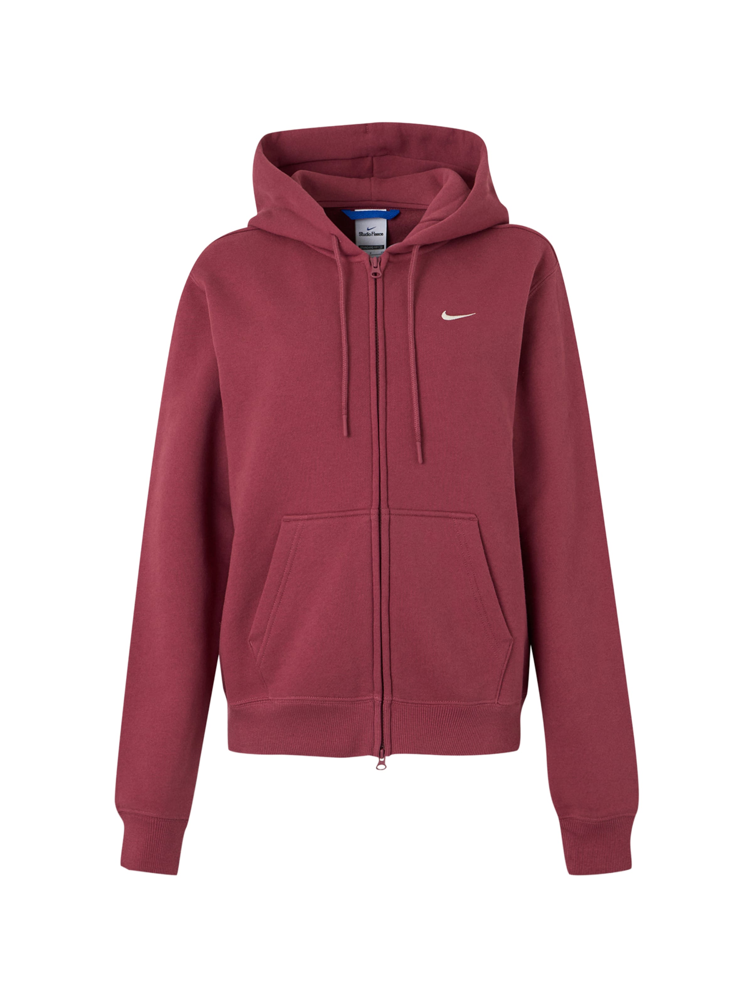 Nike Sportswear Sweatjacka 'Studio' i rosa: framsida