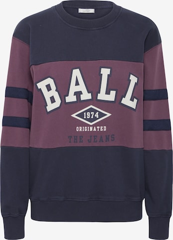 Ball Sweatshirt 'Tomasso' i lilla: forside