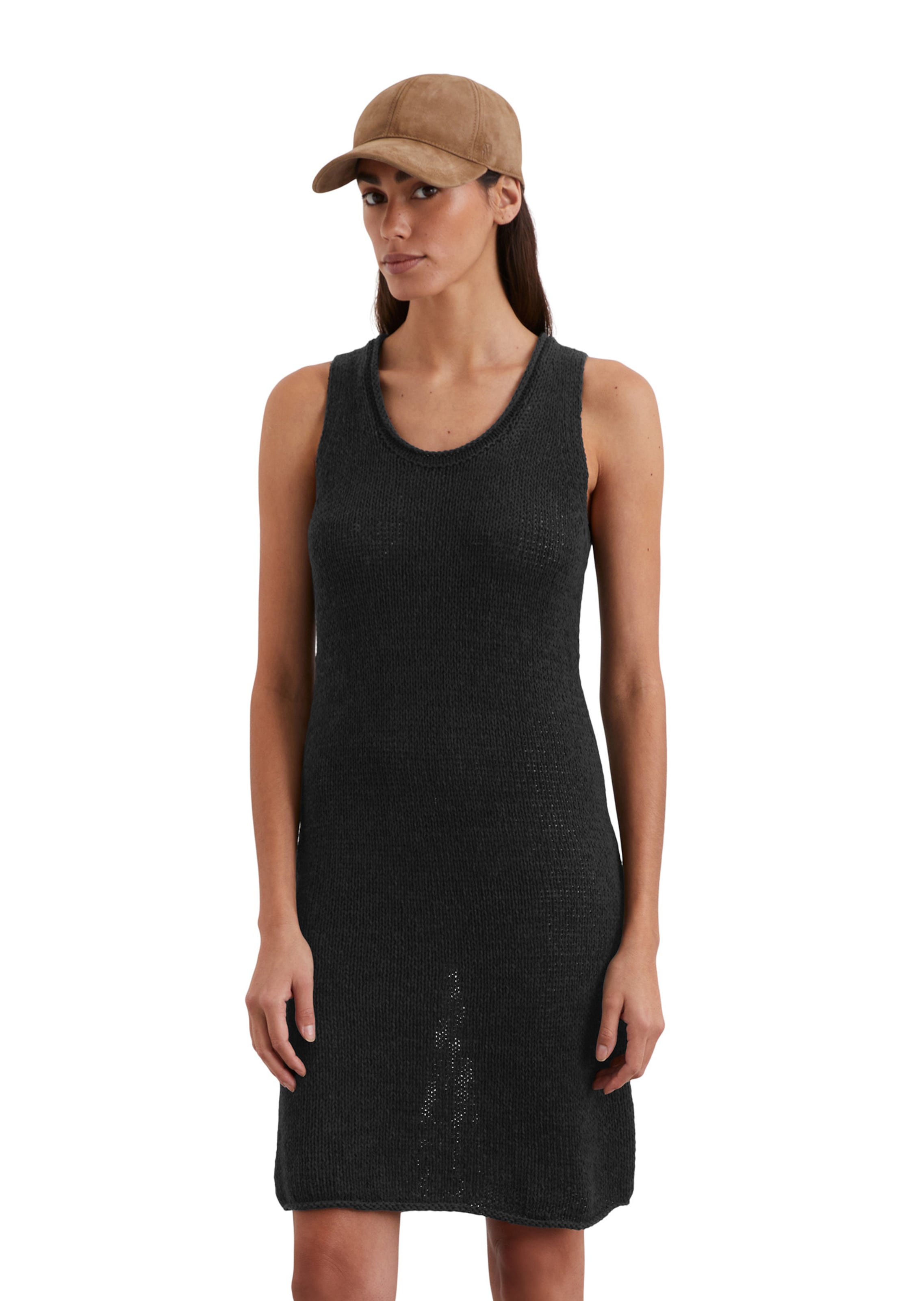 Marc O'Polo Strickkleid in Schwarz
