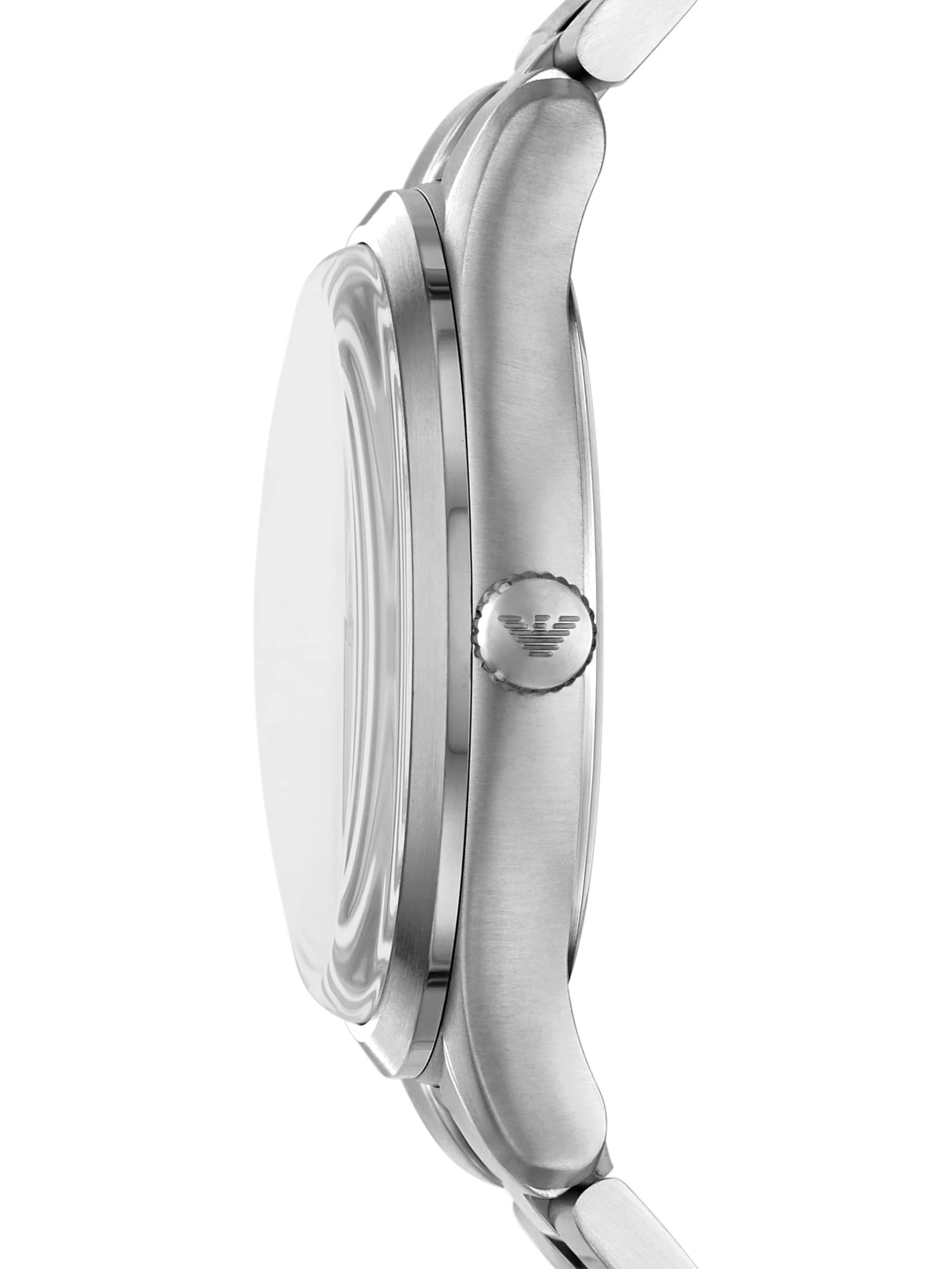 Emporio Armani Analoguhr in Silber
