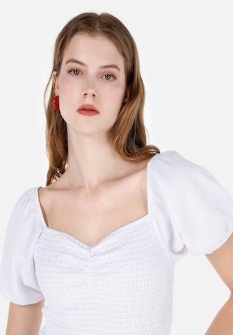 Colin's Blouse in Wit