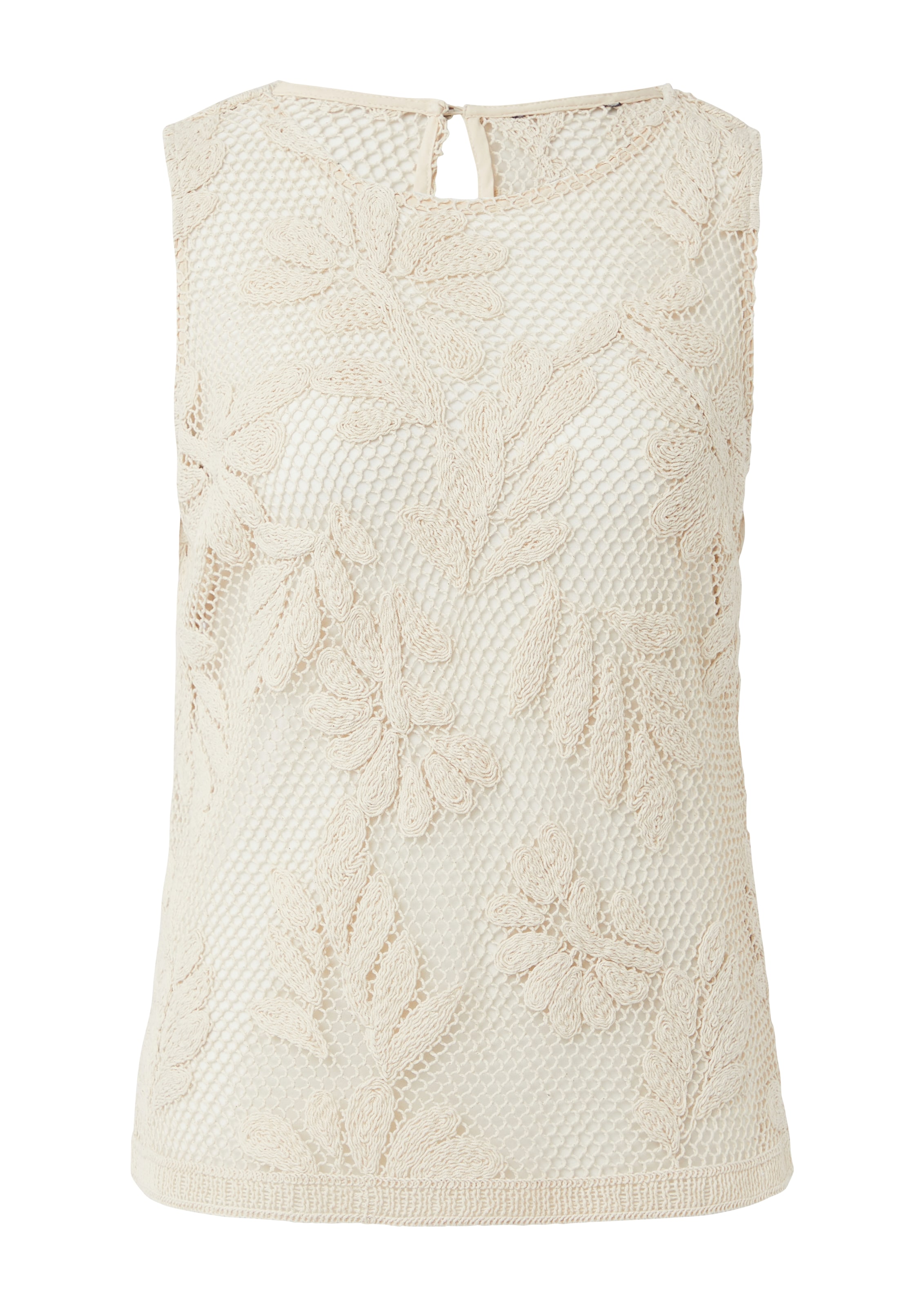 COMMA Top in hellbeige, Produktansicht