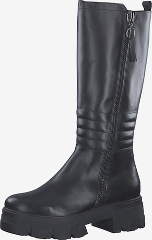 Bottes MARCO TOZZI en noir : devant