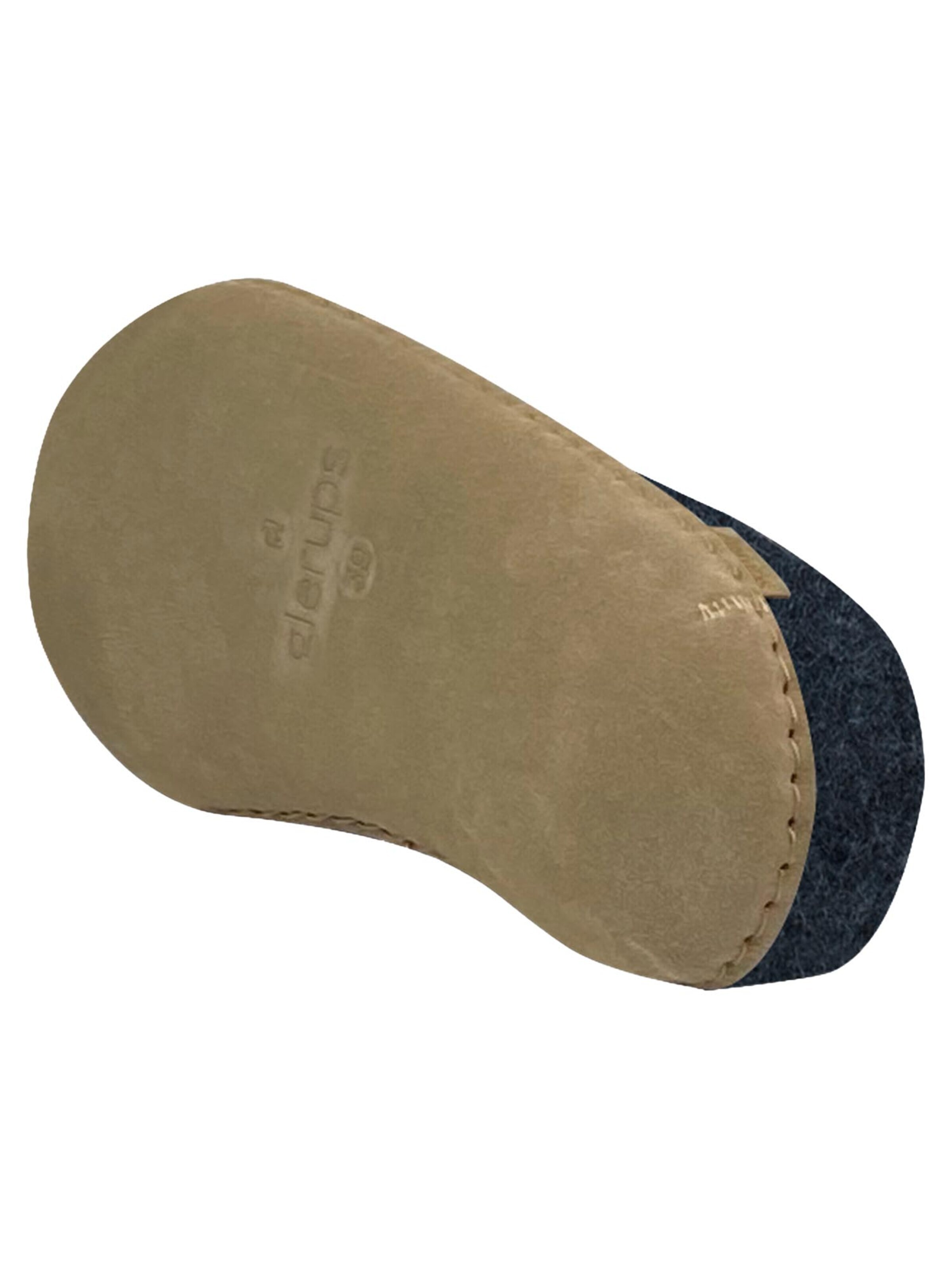 Glerups Huisschoenen 'Ledersohle' in Blauw