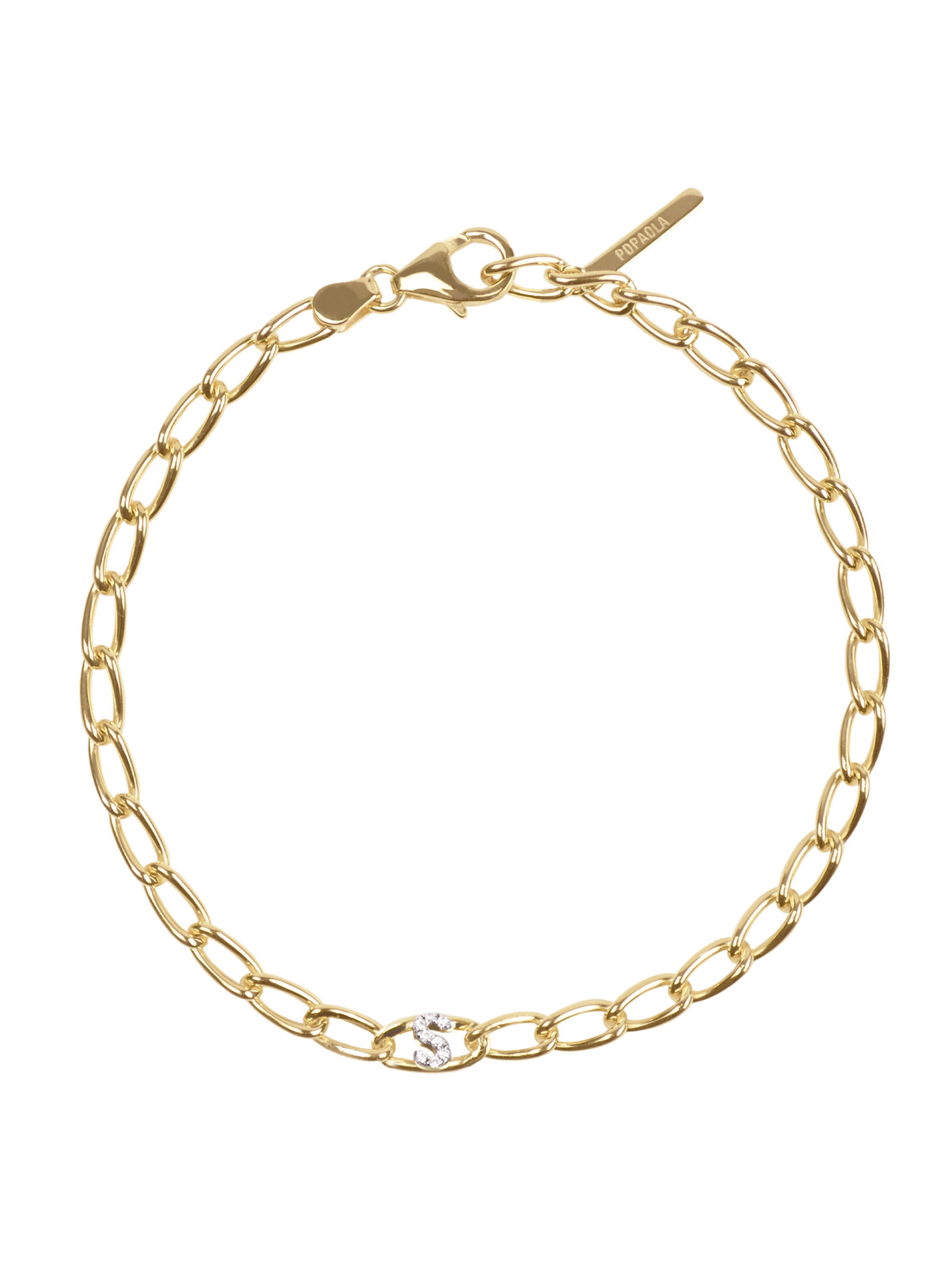 P D PAOLA Armband in Gold: Vorderseite