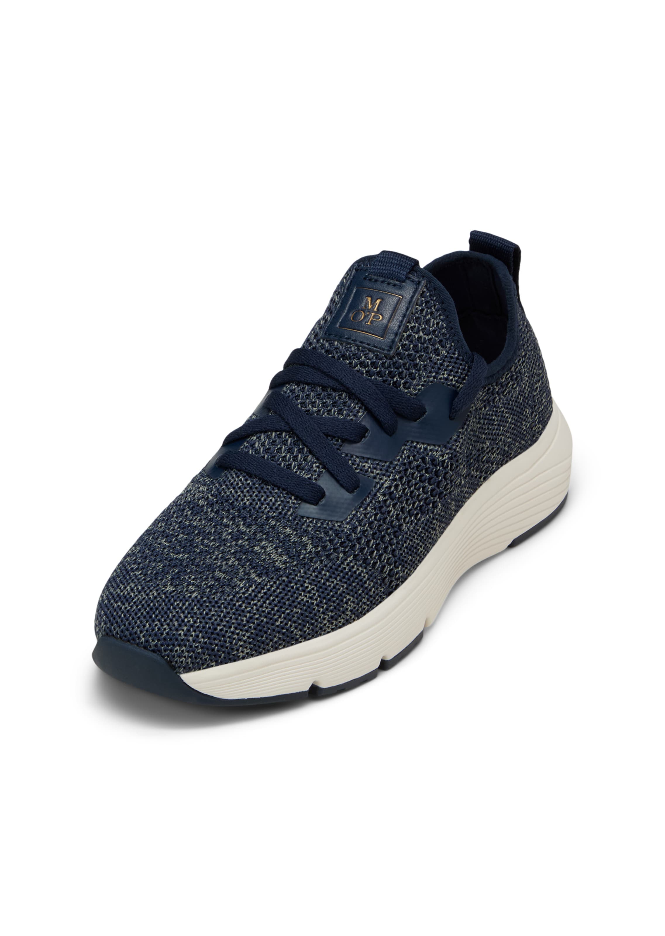 Marc O'Polo Platform trainers 'Leila' in Blue: front