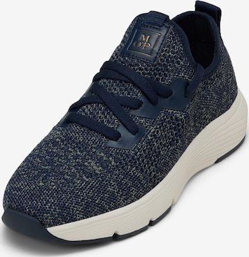 Baskets basses 'Leila' Marc O'Polo en bleu : devant