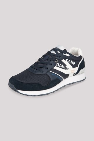 CAMP DAVID Sneakers in Blue: front