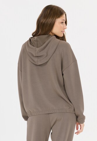 Athlecia Sports sweatshirt 'NAMIER W' in Brown