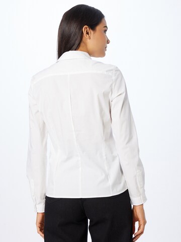 Sisley - Blusa en blanco