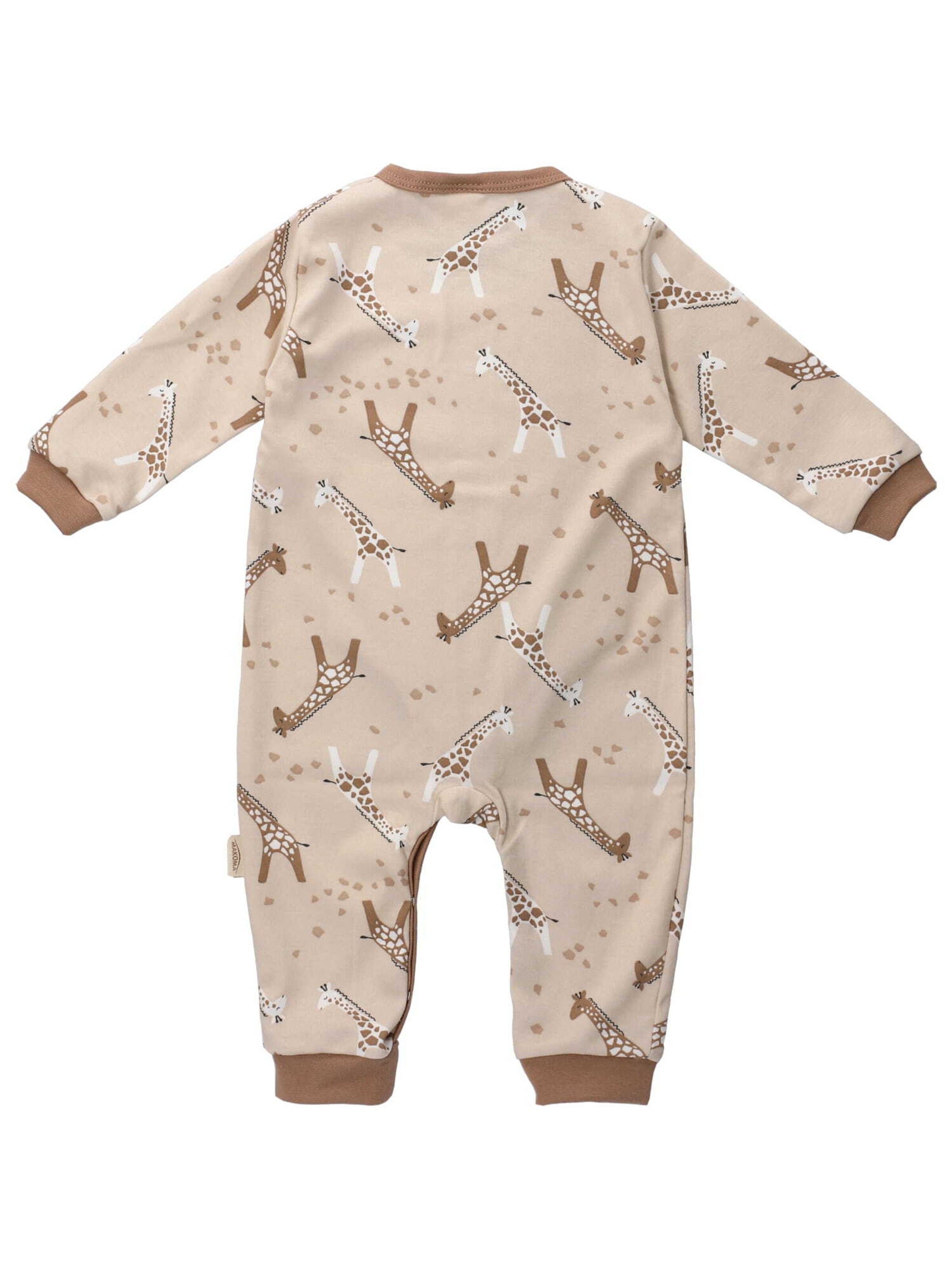 Makoma Rompertje/body 'Giraffe' in Beige