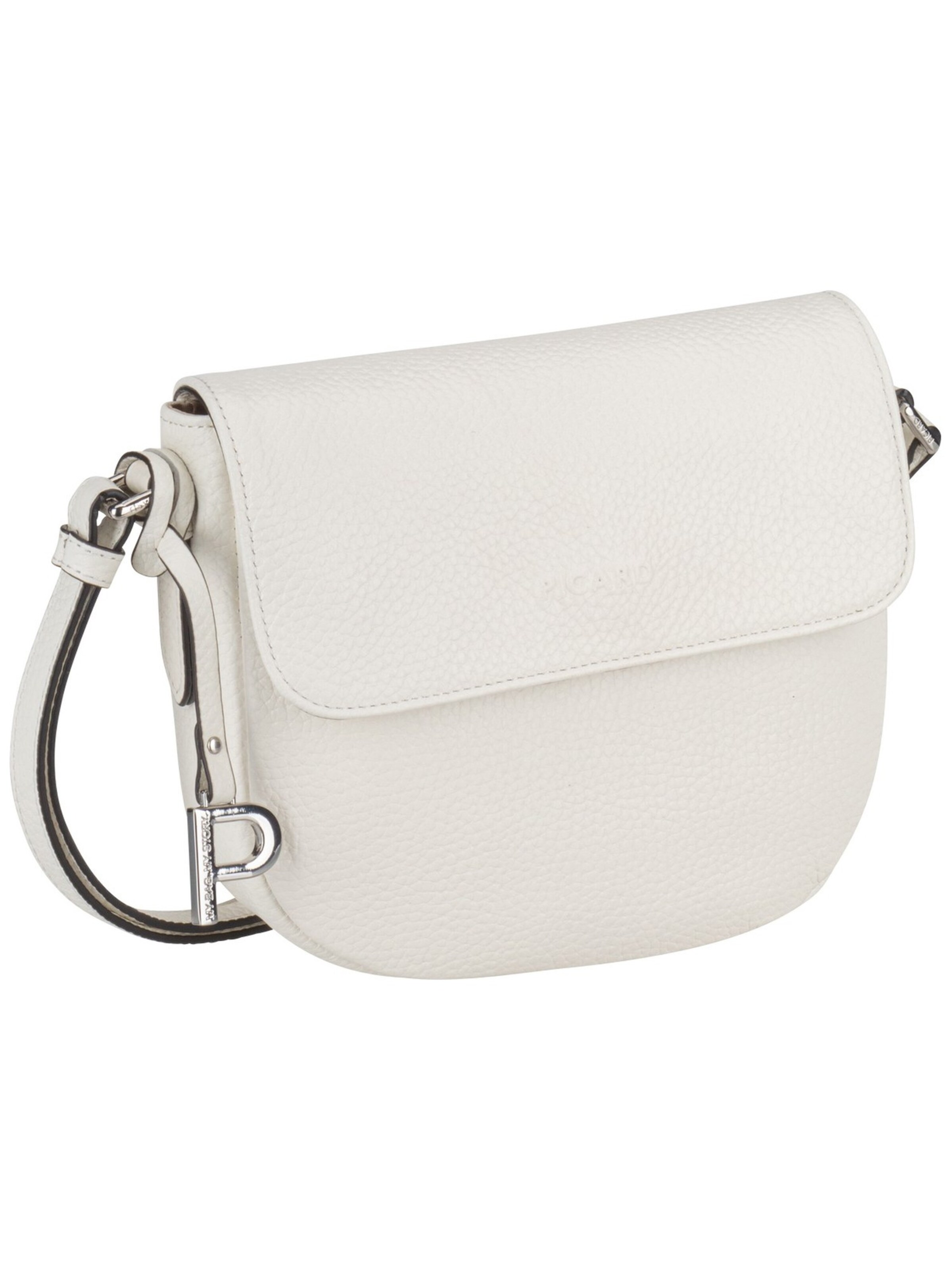 Picard Crossbody Bag ' Pure ' in White: front