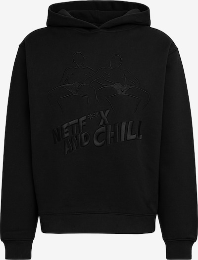 Magdeburg Los Angeles Mikina 'Netfxxx And Chill' - černá, Produkt