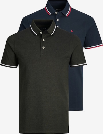 JACK & JONES Poloshirt 'Paulos' in Blau: predná strana