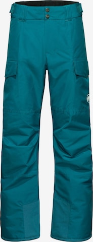 MAMMUT Regular Sporthose 'Fall Line' in Grün: Vorderseite