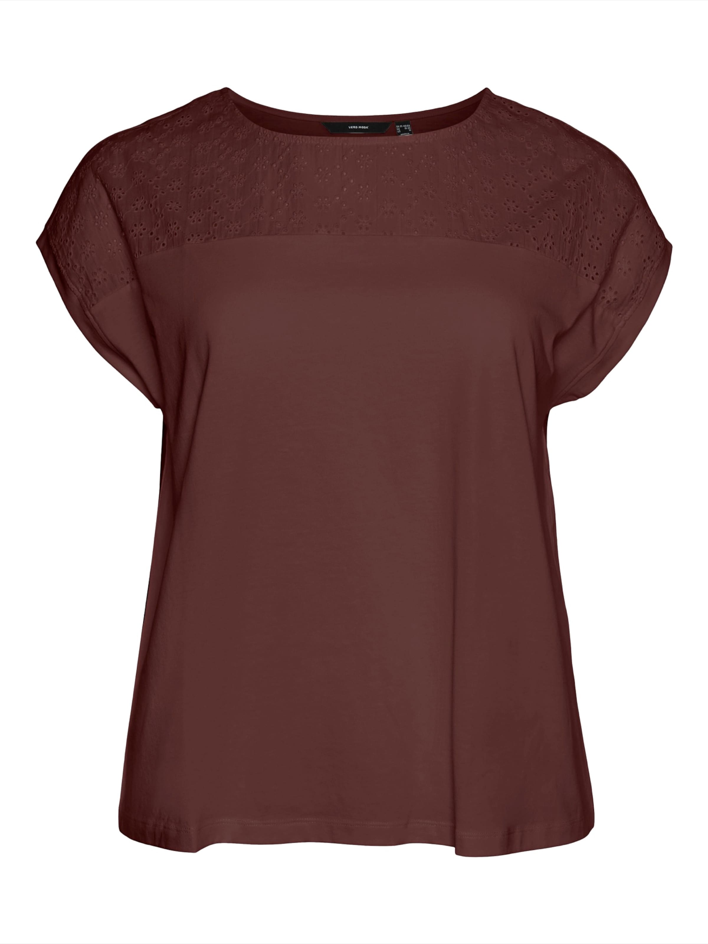 Vero Moda Curve Shirt 'VMCKAYA' in Red: front