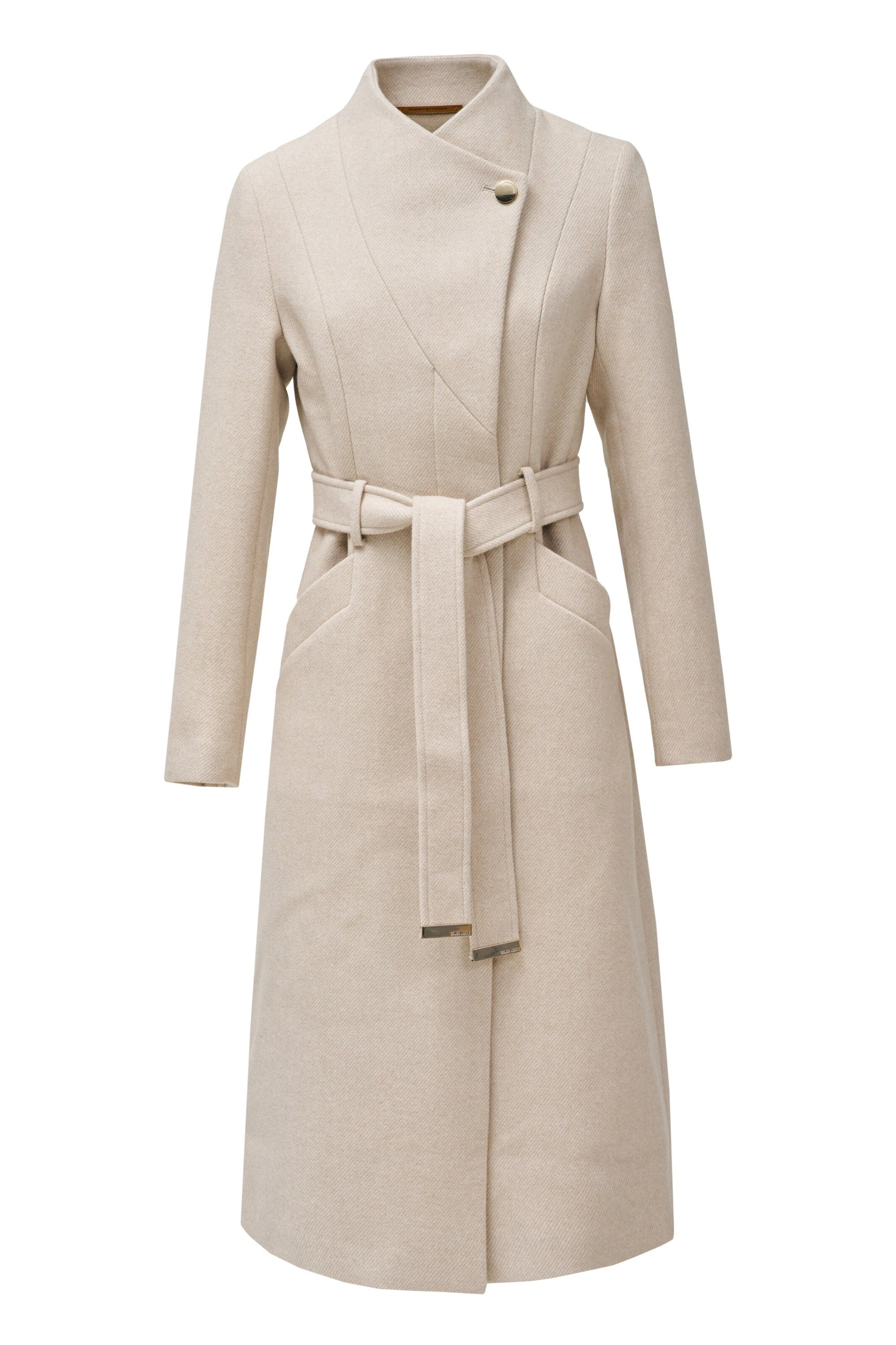 Salsa Jeans Mantel in Beige: Vorderseite