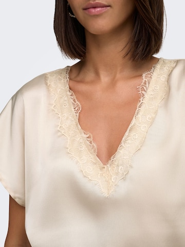 JDY Blouse 'JDYFIFI' in Beige