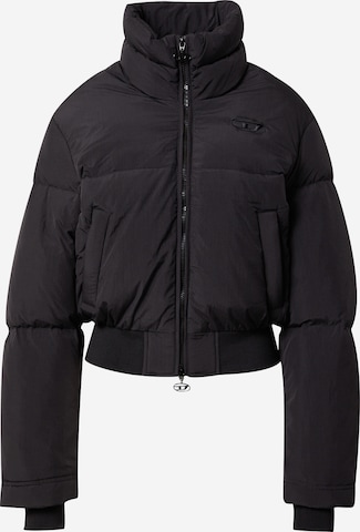 DIESEL Between-Season Jacket 'PEYTON' in Black: front