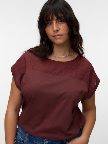 Vero Moda Curve Shirt 'VMCKAYA' in Red: front